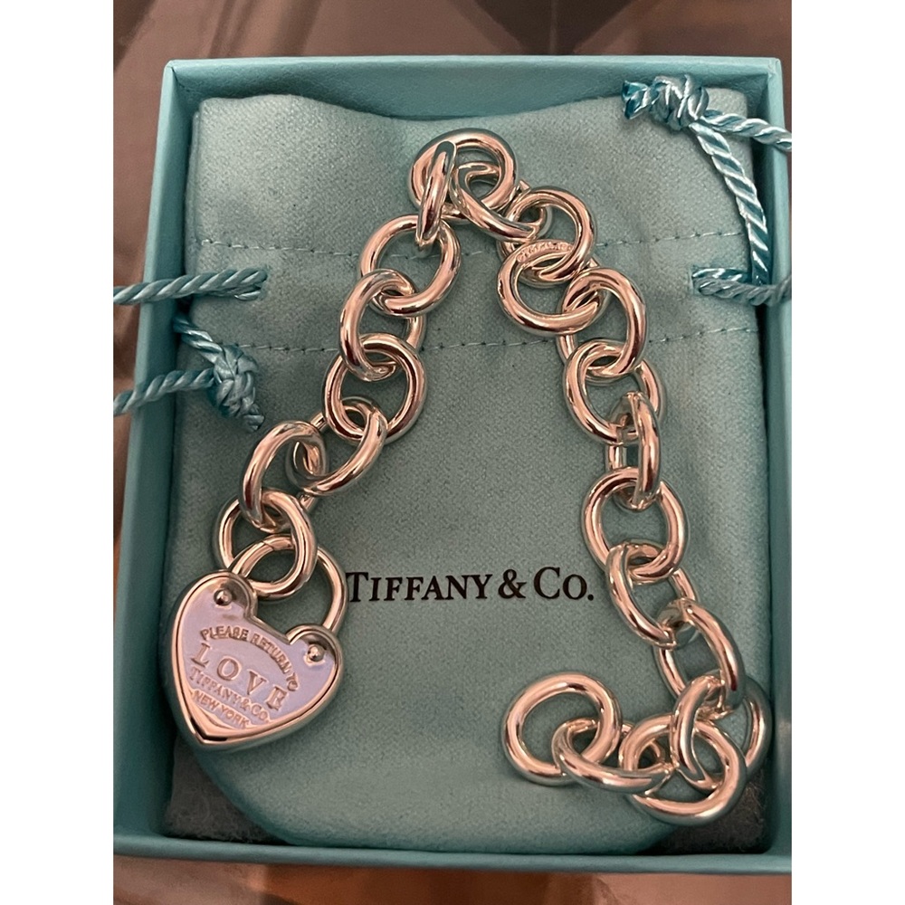 Tiffany & Co Love Lock Heart Bracelet